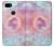 S3709 Pink Galaxy Case For Google Pixel 3a