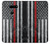 S3687 Firefighter Thin Red Line American Flag Case For LG V30, LG V30 Plus, LG V30S ThinQ, LG V35, LG V35 ThinQ