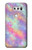 S3706 Pastel Rainbow Galaxy Pink Sky Case For LG V30, LG V30 Plus, LG V30S ThinQ, LG V35, LG V35 ThinQ