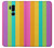 S3678 Colorful Rainbow Vertical Case For LG G7 ThinQ