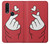 S3701 Mini Heart Love Sign Case For Motorola One Action (Moto P40 Power)