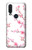 S3707 Pink Cherry Blossom Spring Flower Case For Motorola One Action (Moto P40 Power)