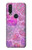 S3710 Pink Love Heart Case For Motorola One Action (Moto P40 Power)
