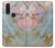S3717 Rose Gold Blue Pastel Marble Graphic Printed Case For Motorola One Action (Moto P40 Power)