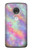 S3706 Pastel Rainbow Galaxy Pink Sky Case For Motorola Moto G7, Moto G7 Plus