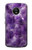 S3713 Purple Quartz Amethyst Graphic Printed Case For Motorola Moto G5