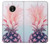 S3711 Pink Pineapple Case For Motorola Moto E4 Plus