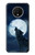 S3693 Grim White Wolf Full Moon Case For OnePlus 7T