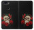 S3753 Dark Gothic Goth Skull Roses Case For OnePlus 5T