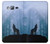 S0935 Wolf Howling in Forest Case For Samsung Galaxy J3 (2016)