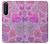 S3710 Pink Love Heart Case For Sony Xperia 1 II