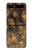 S3691 Gold Peacock Feather Case For Samsung Galaxy Z Flip 5G