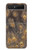 S3691 Gold Peacock Feather Case For Samsung Galaxy Z Flip 5G