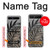 S3692 Gray Black Palm Leaves Case For Samsung Galaxy Z Flip 5G