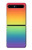 S3698 LGBT Gradient Pride Flag Case For Samsung Galaxy Z Flip 5G