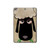 S2826 Cute Cartoon Unsleep Black Sheep Hard Case For iPad mini 4, iPad mini 5, iPad mini 5 (2019)