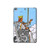 S3068 Tarot Card Queen of Swords Hard Case For iPad mini 4, iPad mini 5, iPad mini 5 (2019)