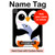 S2631 Cute Baby Penguin Hard Case For iPad Pro 11 (2021,2020,2018, 3rd, 2nd, 1st)