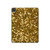S3388 Gold Glitter Graphic Print Hard Case For iPad Pro 11 (2021,2020,2018, 3rd, 2nd, 1st)