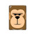 S2721 Cute Grumpy Monkey Cartoon Hard Case For iPad Pro 12.9 (2015,2017)