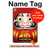 S2839 Japan Daruma Doll Hard Case For iPad Pro 12.9 (2015,2017)