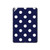 S3533 Blue Polka Dot Hard Case For iPad Pro 12.9 (2015,2017)