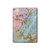 S3717 Rose Gold Blue Pastel Marble Graphic Printed Hard Case For iPad Pro 12.9 (2015,2017)