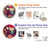 S2353 Paris Cartoon Vintage Pattern Case For Samsung Galaxy J3 (2016)
