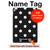 S2299 Black Polka Dots Hard Case For iPad 9.7 (2017,2018), iPad 6, iPad 5