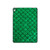 S2704 Green Fish Scale Pattern Graphic Hard Case For iPad 9.7 (2017,2018), iPad 6, iPad 5
