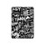 S2744 Hey Hi Hello Art Pattern Hard Case For iPad 9.7 (2017,2018), iPad 6, iPad 5