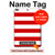 S2364 Red and White Striped Hard Case For iPad Pro 10.5, iPad Air (2019, 3rd)