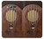 S2655 Vintage Bakelite Deco Radio Case For Samsung Galaxy J3 (2016)