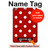 S2951 Red Polka Dots Hard Case For iPad Pro 10.5, iPad Air (2019, 3rd)