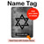 S3107 Judaism Star of David Symbol Hard Case For iPad Pro 10.5, iPad Air (2019, 3rd)