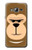 S2721 Cute Grumpy Monkey Cartoon Case For Samsung Galaxy J3 (2016)