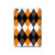 S3421 Black Orange White Argyle Plaid Hard Case For iPad Pro 10.5, iPad Air (2019, 3rd) S3421 Black Orange White Argyle Plaid Hard Case For iPad Pro 10.5, iPad Air (2019, 3rd)