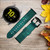 CA0110 Chemistry Periodic Table Leather & Silicone Smart Watch Band Strap For Samsung Galaxy Watch, Gear, Active