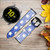 CA0337 Star Pattern Leather & Silicone Smart Watch Band Strap For Samsung Galaxy Watch, Gear, Active