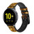 CA0392 Yellow Blossoming Almond Tree Van Gogh Leather & Silicone Smart Watch Band Strap For Samsung Galaxy Watch, Gear, Active