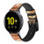 CA0399 Seahorse Skeleton Fossil Leather & Silicone Smart Watch Band Strap For Samsung Galaxy Watch, Gear, Active CA0399 Seahorse Skeleton Fossil Leather & Silicone Smart Watch Band Strap For Samsung Galaxy Watch, Gear, Active