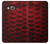 S2879 Red Arowana Fish Scale Case For Samsung Galaxy J3 (2016)