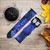 CA0096 Forget me not Leather & Silicone Smart Watch Band Strap For Garmin Smartwatch