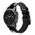 CA0163 Moon Yin-Yang Leather & Silicone Smart Watch Band Strap For Garmin Smartwatch