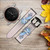CA0189 Funny Gecko Lizard Leather & Silicone Smart Watch Band Strap For Garmin Smartwatch