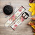 CA0209 Rose Pattern Leather & Silicone Smart Watch Band Strap For Garmin Smartwatch