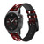 CA0329 Sexy Devil Girl Leather & Silicone Smart Watch Band Strap For Garmin Smartwatch