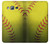 S3031 Yellow Softball Ball Case For Samsung Galaxy J3 (2016)