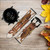 CA0445 Vintage Octopus Leather & Silicone Smart Watch Band Strap For Fossil Smartwatch