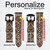 CA0481 Rattle Snake Skin Graphic Printed Leather & Silicone Smart Watch Band Strap For Fossil Smartwatch